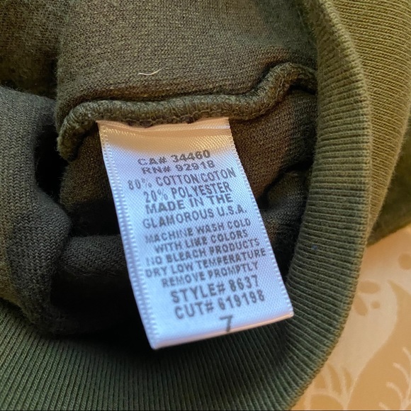 Juicy Couture Girls Green Zip up 7 - Picture 3 of 3